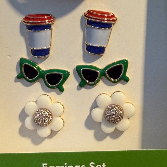 Kate Spade Multicolor Earrings Set - Picture 5 of 6